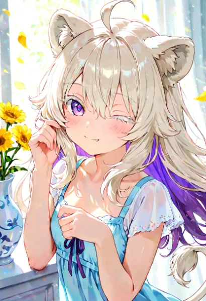 まつ毛バッチリ！