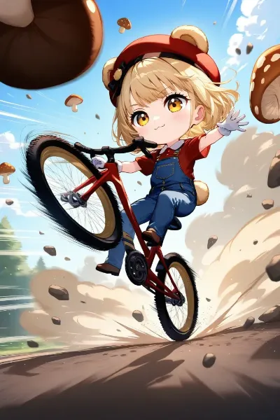 🧸「サイクリング」の巻き🚲🍄🍂