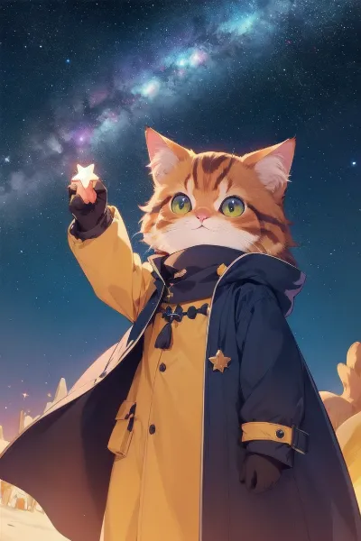 猫魔女のナイショの星