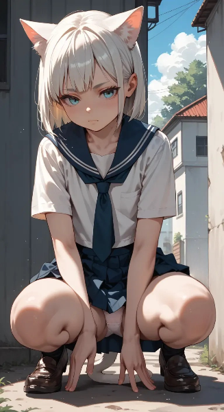 白猫JK