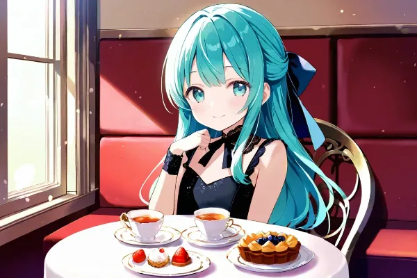 常磐アクア（お題：フルーツタルト）