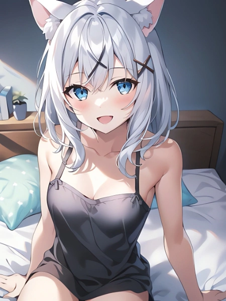 ネコ耳×キャミソール