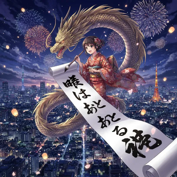 龍と少女の新年