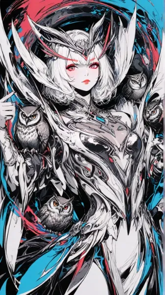 悪の組織の女幹部(フクロウ)