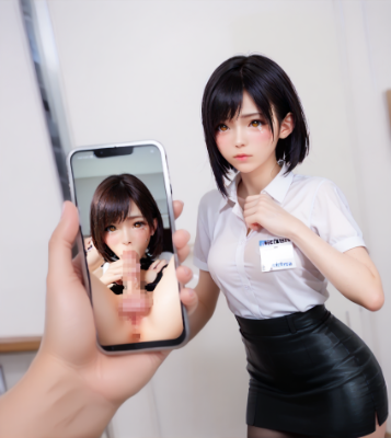 パソコンクラブ員にAI生成されたセミリアル先生