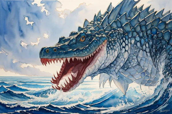 海の怪物