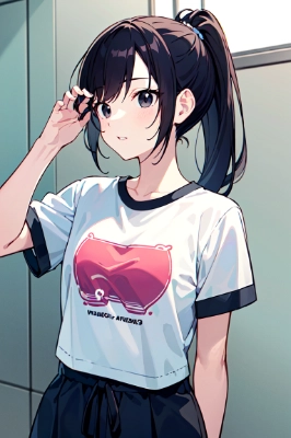 スッキリした少女
