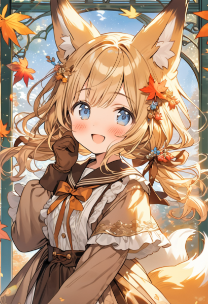 秋色セーラー服