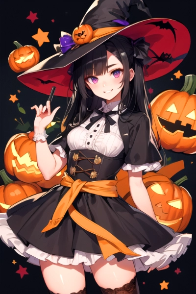 ハロウィンの魔女なうちの子★（34枚）その3