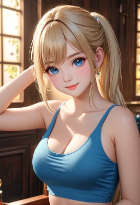 Blue eyes