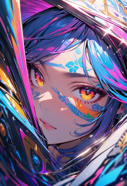 虹色の瞳に潜む戦士の秘密