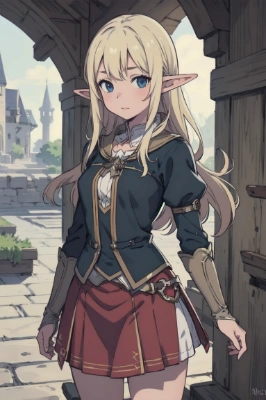 エルフの少女