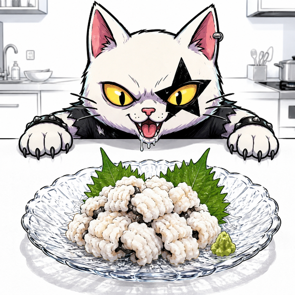 ハモを狙うごんた