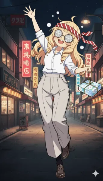 ちょっと１杯のつもりで…ですわ！