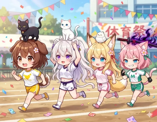 借り物onhead競走