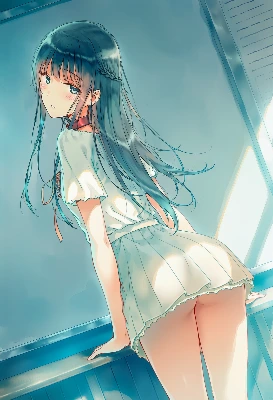 履いてない！？清楚ちゃん2