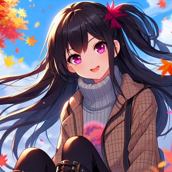 座る、うちの子＊その1(4枚)