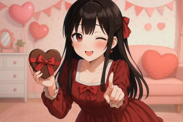 書記ちゃん、の指差し！