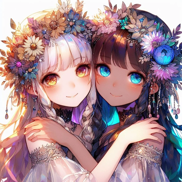 花冠の少女たち