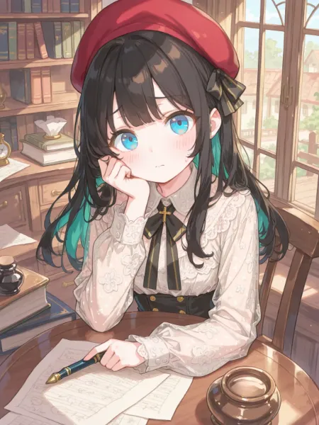 新人作家スランプ中