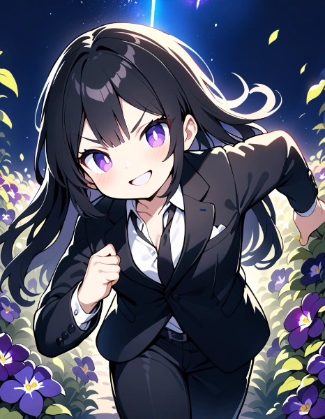 低身長な、黒髪ロング女性★(5枚)