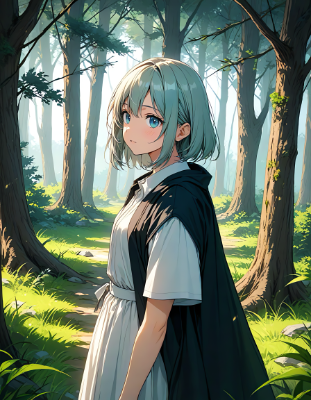 森と少女