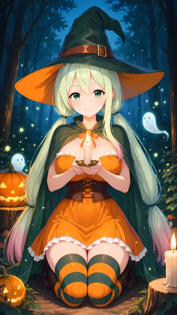 森の魔女のろうそくタイム