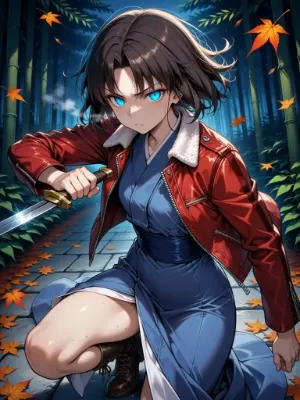 竹林に舞う殺人鬼