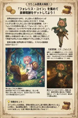 【攻略本風】フォレリス・コインを集めよう！