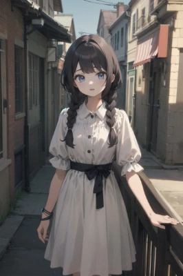 お題 三つ編み 2