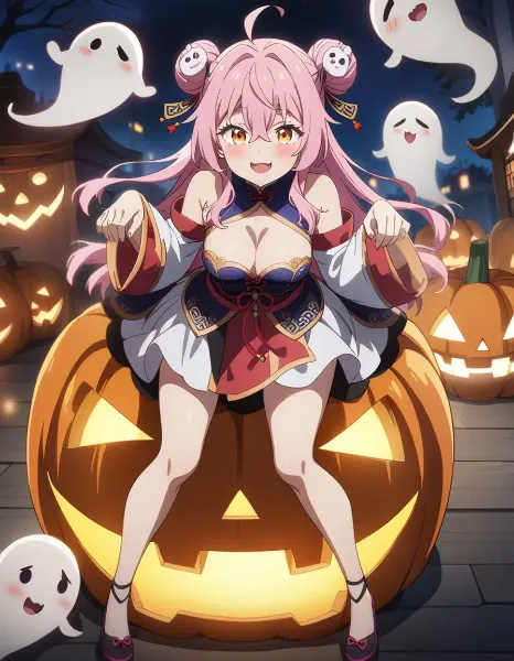 ハロウィンのお化け