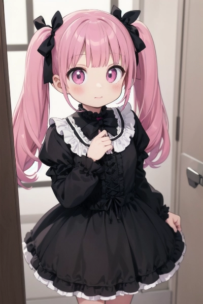 ツインテールの少女