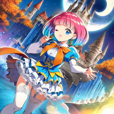 夜のお庭