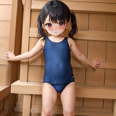 [R-15] ただのスク水 (16枚)