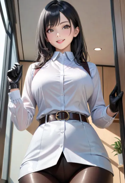 私服女子