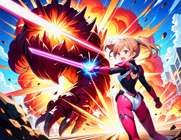 頼れるヒーロー