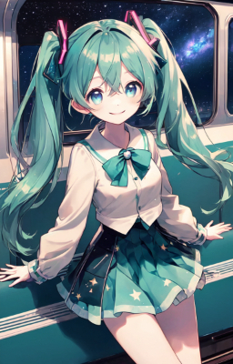 星空を旅する少女