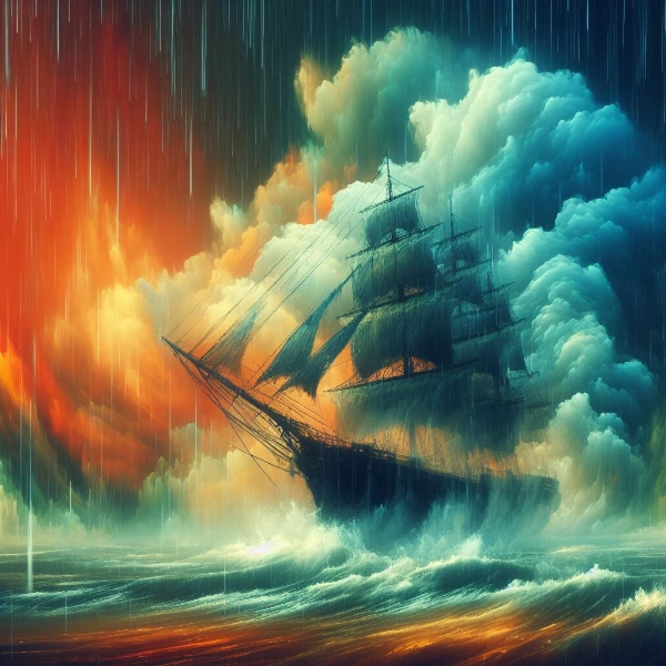 ランボーの「酔いどれ船」（酔っぱらった船）