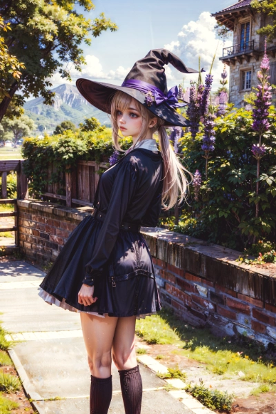 ラベンダーの咲く村\"Lavender Blooming Village\"