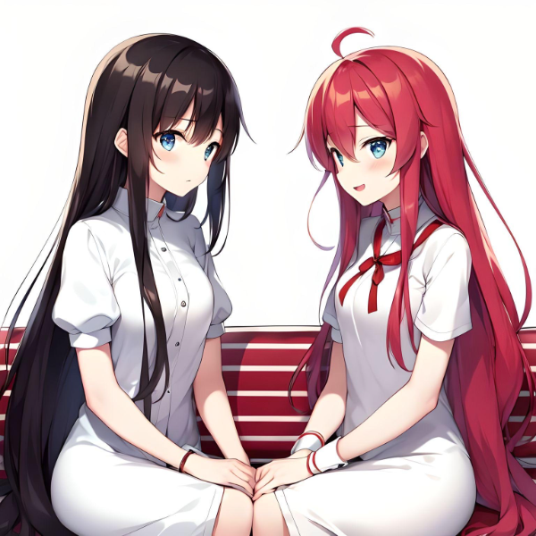 おや？女の子から熱い視線が‥