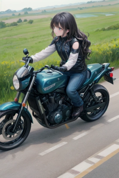 あやちゃん＠バイク