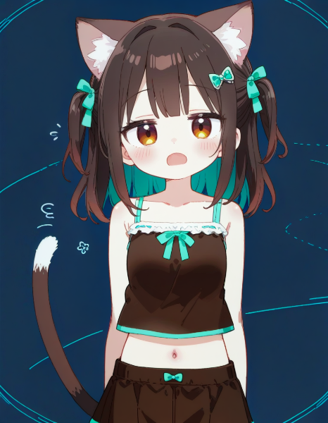 チョコミントねこ