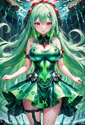 王蟲（暴走状態）の擬人化
