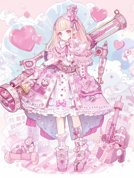 スチームパンク？系のゆめかわ女子