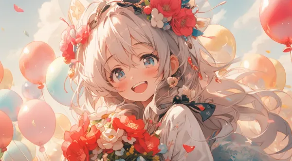 花風船に舞う少女の夢物語