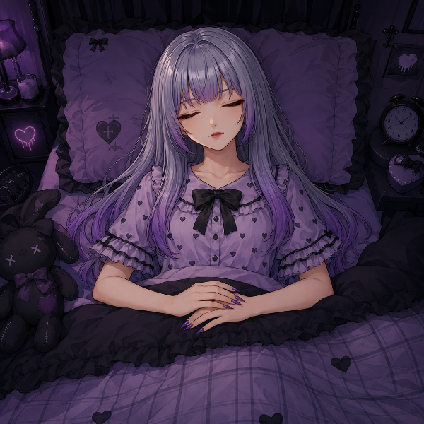 おやすみ🌙（しおんちゃん）