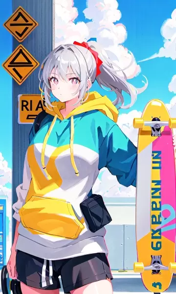 スケート少女