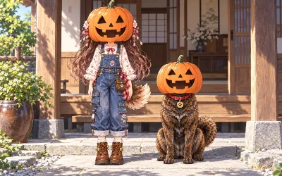 ハロウィン前夜、準備は万端です。