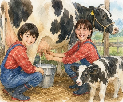 のんびりじゃない⁉・酪農