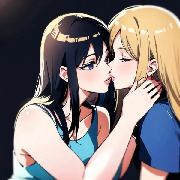 女性同士のイチャイチャ　　#恋愛